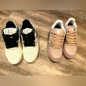 European Exclusives: Bundle 2 Pair for 1.  Champion Court Skate style sneaker